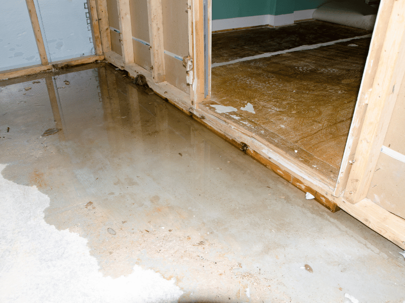 Basement concrete repair