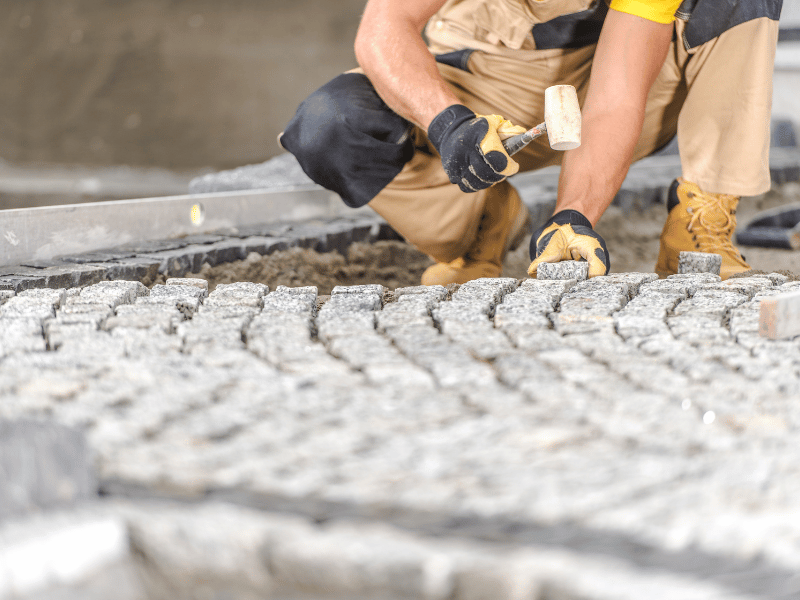 Concrete driveway repair contractor