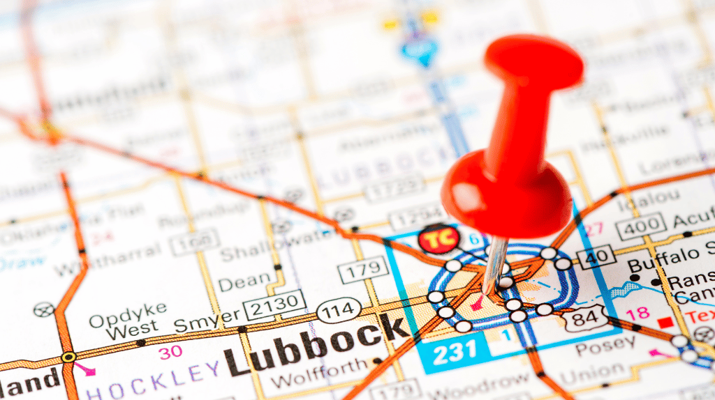 How do seasonal weather conditions in Lubbock affect concrete work